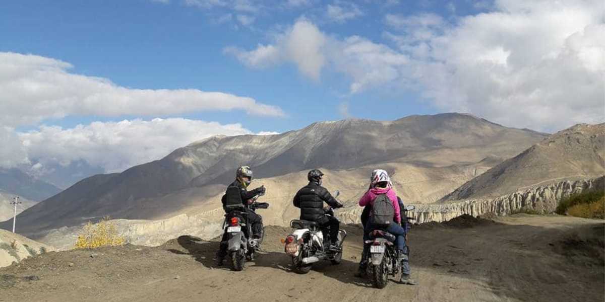 Lower Mustang Motorbike Tour in Nepal